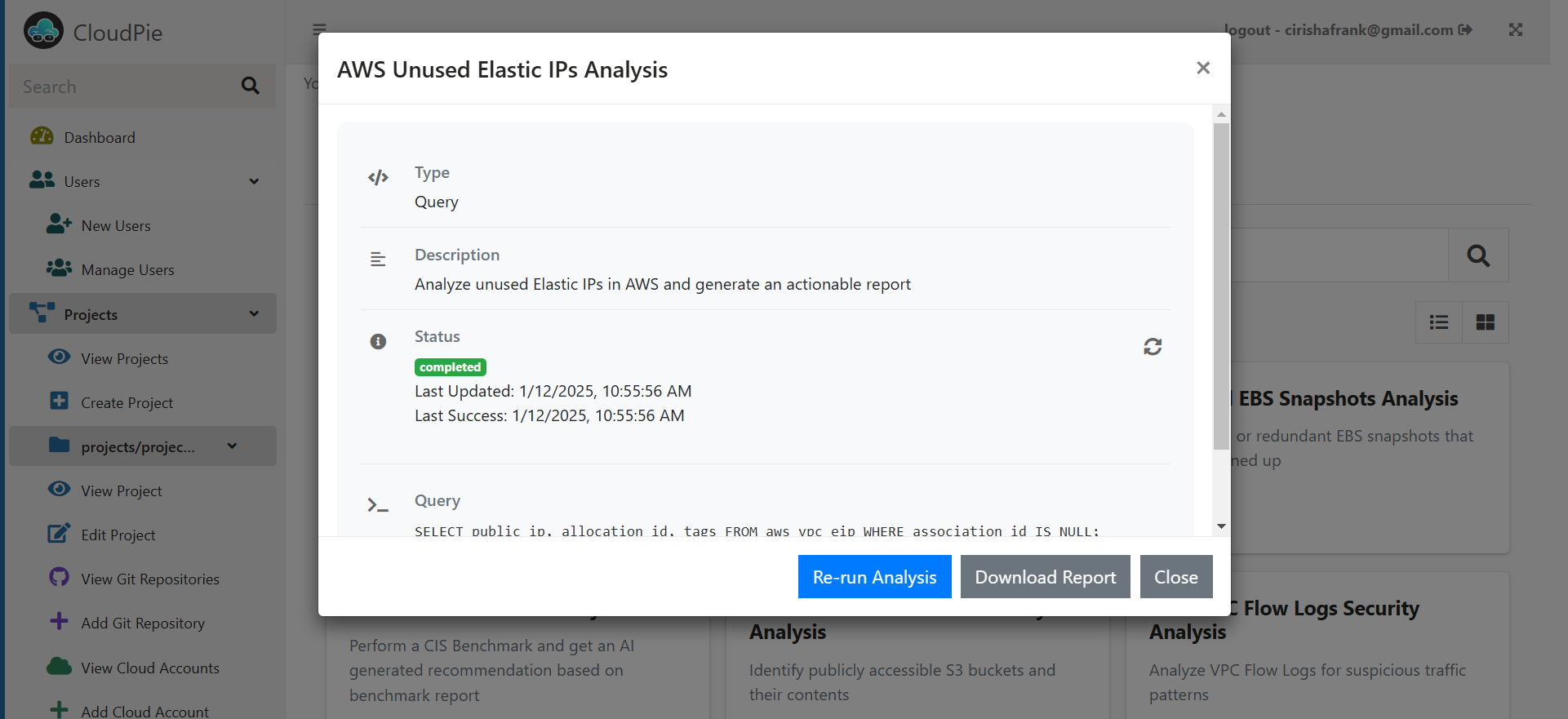 Insight Template Execution